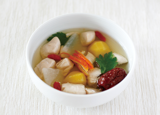 「参鶏湯風スープ」